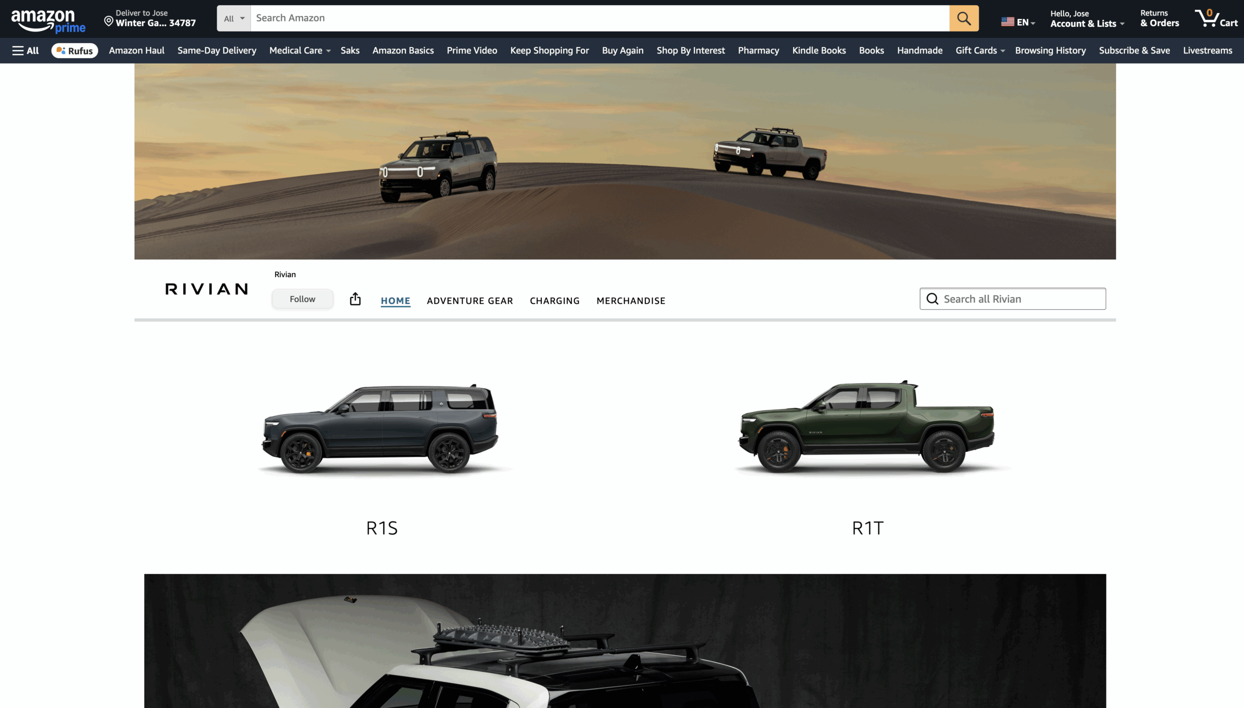 You Can Now Buy Rivian Gear on Amazon (Just Don’t Expect Prime Shipping)